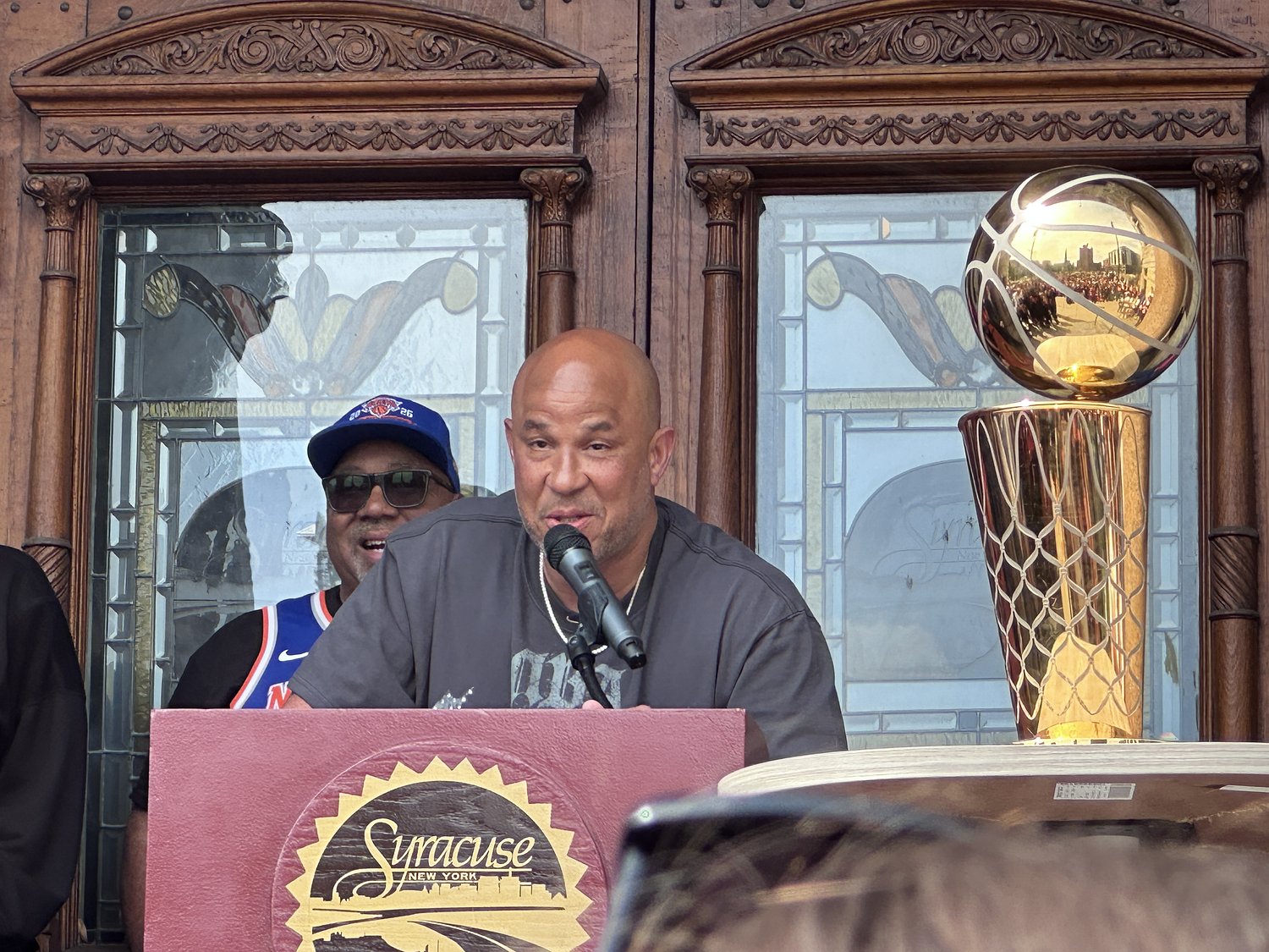 Syracuse’s Westside to NBA history: Rick Brunson’s local roots honored by his home city (video)