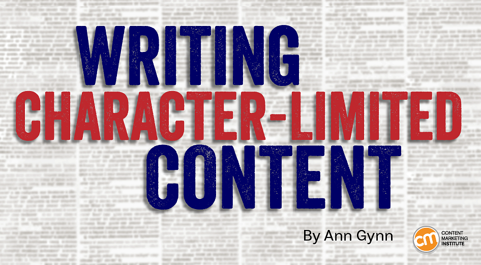 Pack a Bigger Punch Writing Character-Limited Descriptions and Posts