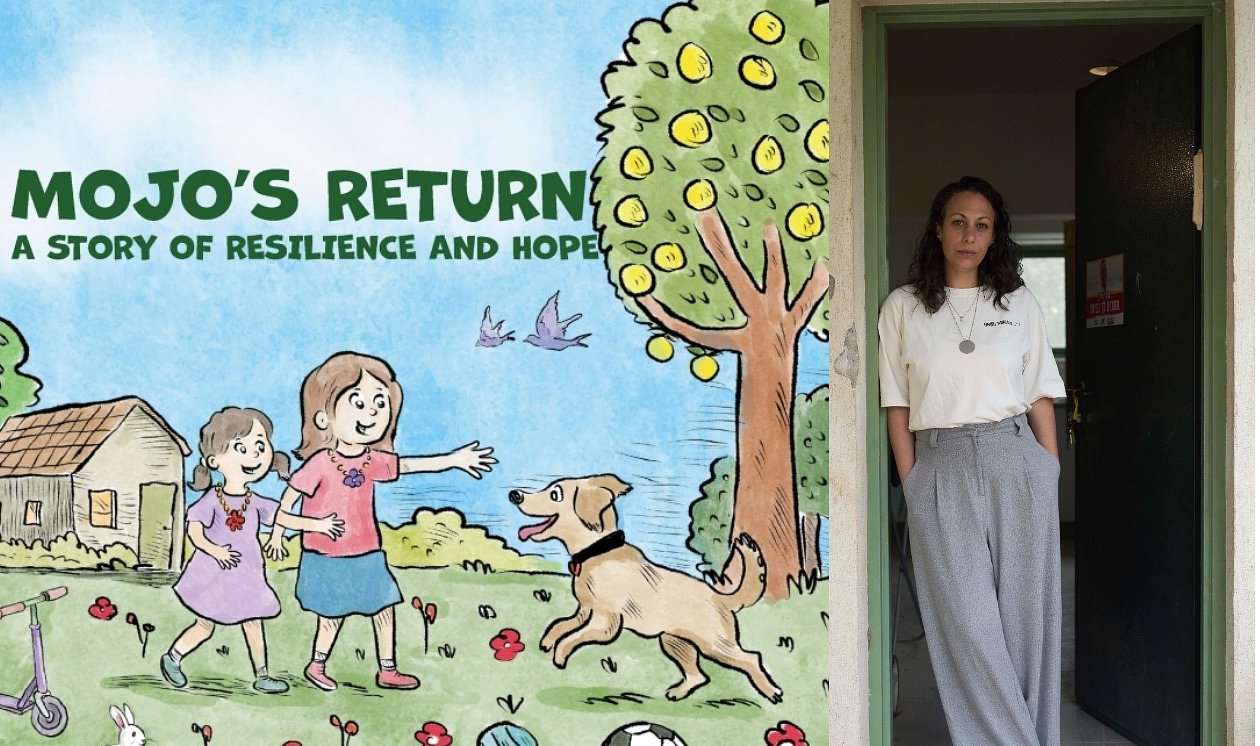 Ex-hostage’s wife writes book to help children deal with loss post-Oct. 7