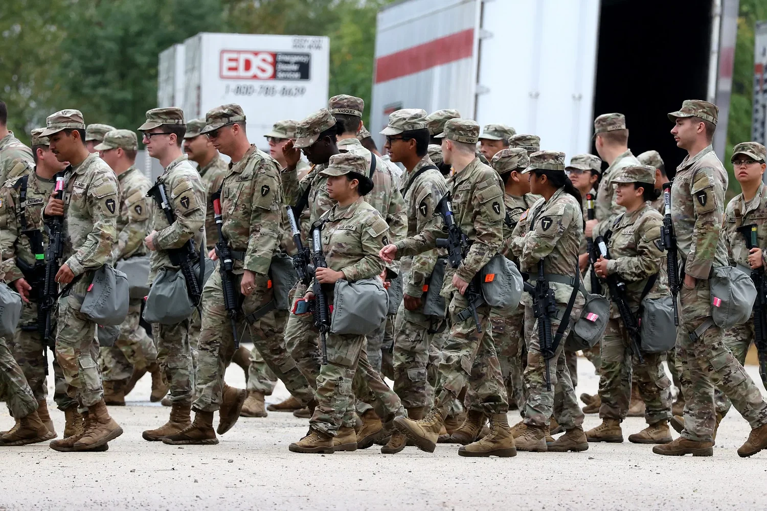 Texas National Guard can stay in Illinois but can’t activate, court says. Here’s what to know about the unit.