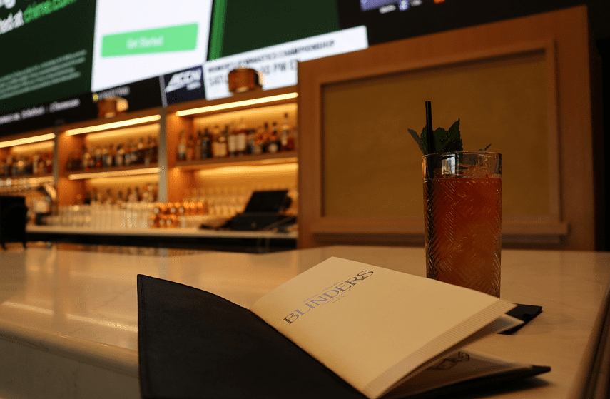 South End sports lounge Blinders opens with massive screen and elevated lounge experience