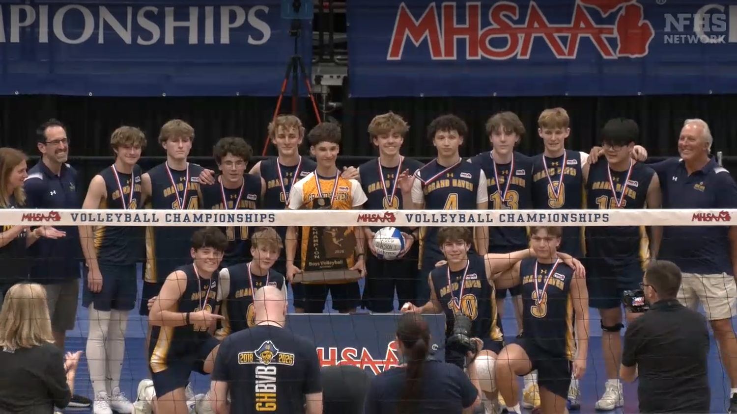 Grand Haven boys volleyball caps off historic season with Division 1 state title