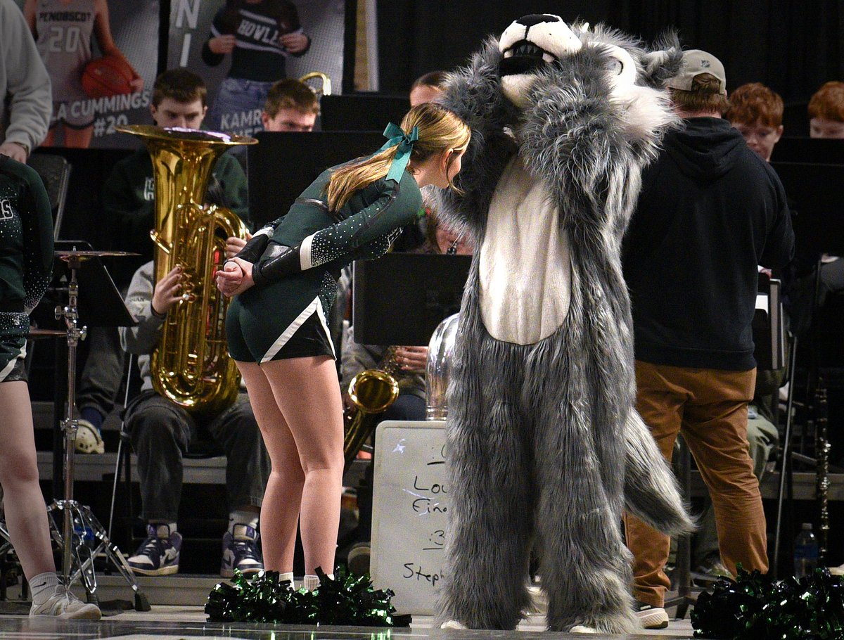 Go behind the scenes with Maine's high school sports mascots