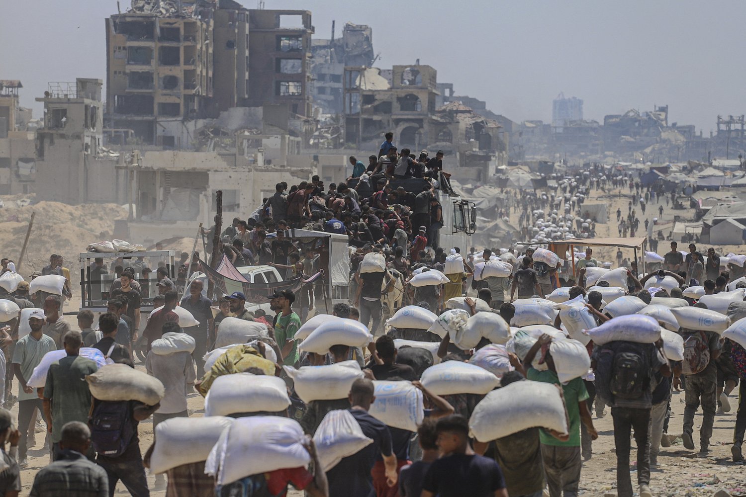 Global pressure campaign forces Israeli shift on Gaza aid