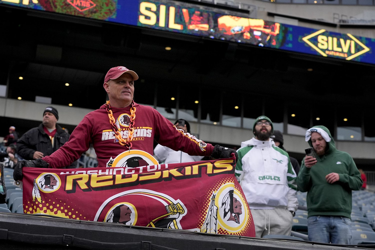 Firing back on Trump’s attempt to change names of sports teams