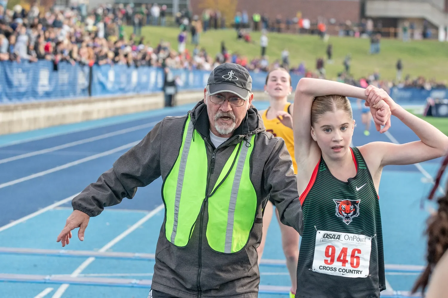 Meet the man preventing pileups at the state champs finish line 