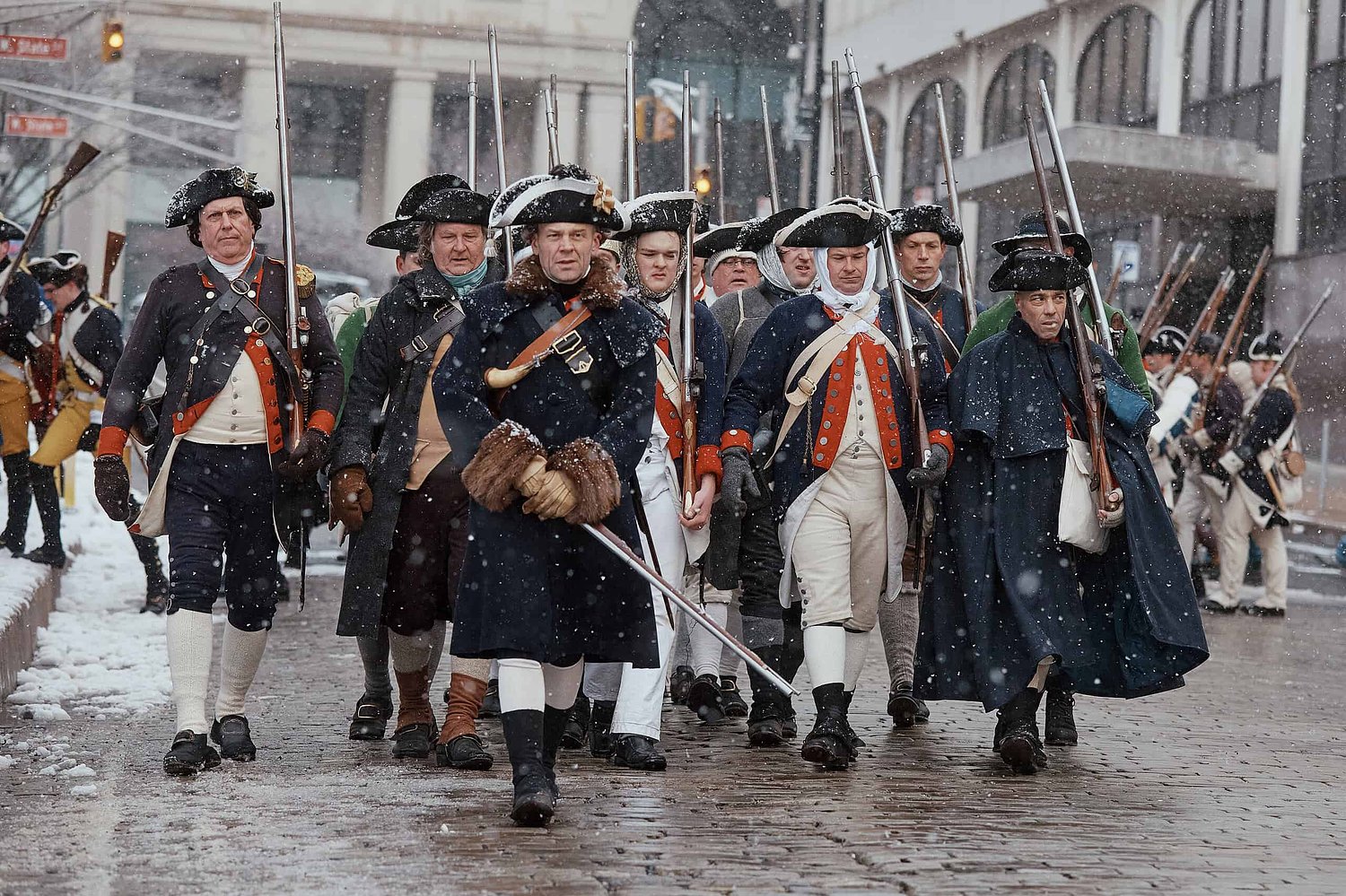 Photos: Reenactors brave snow and cold to commemorate the Battle of Trenton