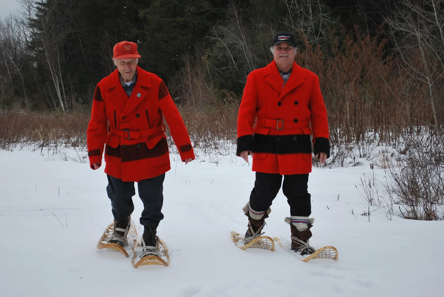 Why you may want to ditch your fancy snowshoes for wooden ones
