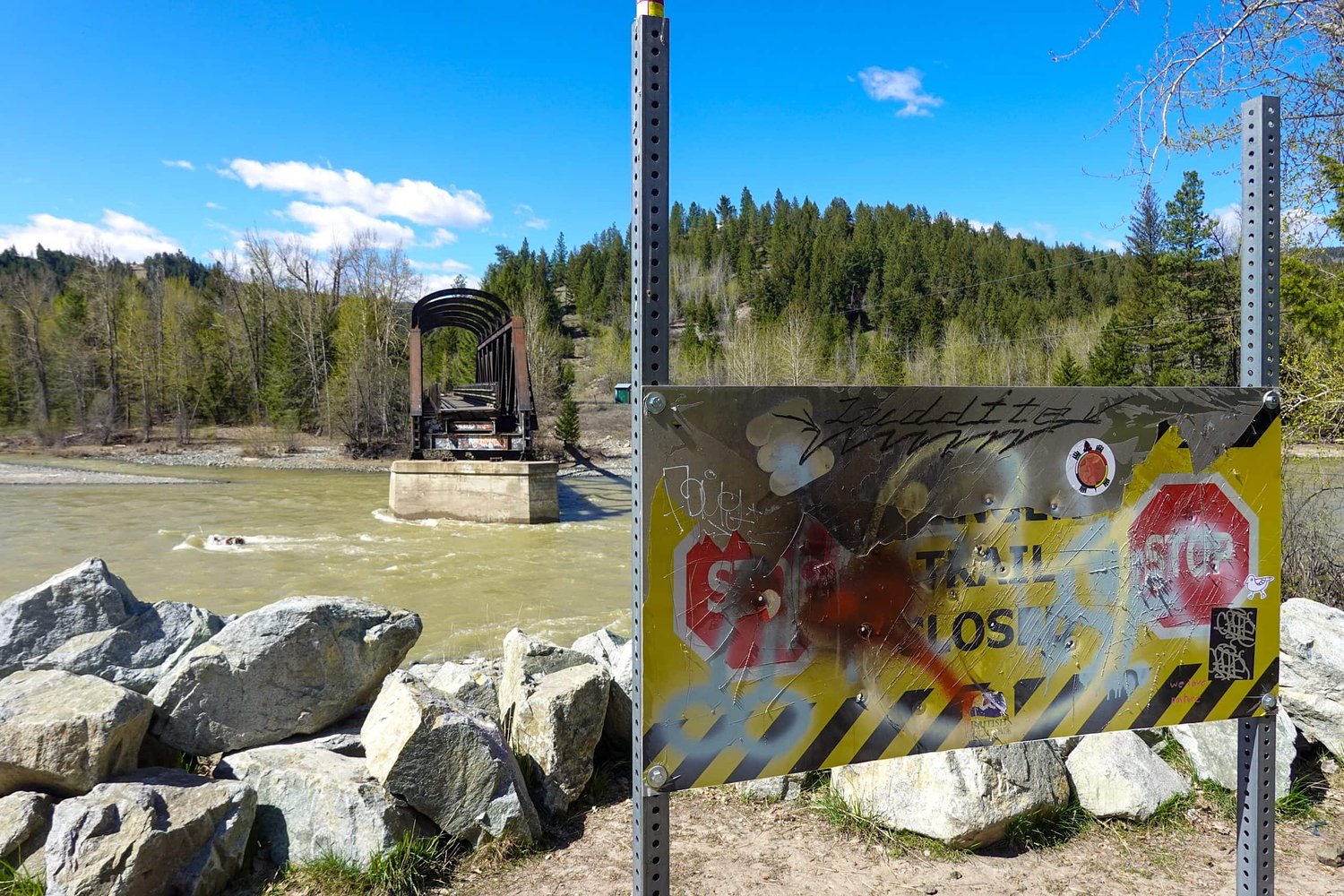 A break in the Trans Canada Trail: B.C. plans to abandon a flood-damaged section