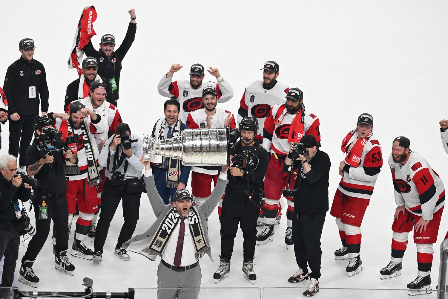 Carolina Hurricanes stifle Golden Knights to win first Stanley Cup in 20 years
