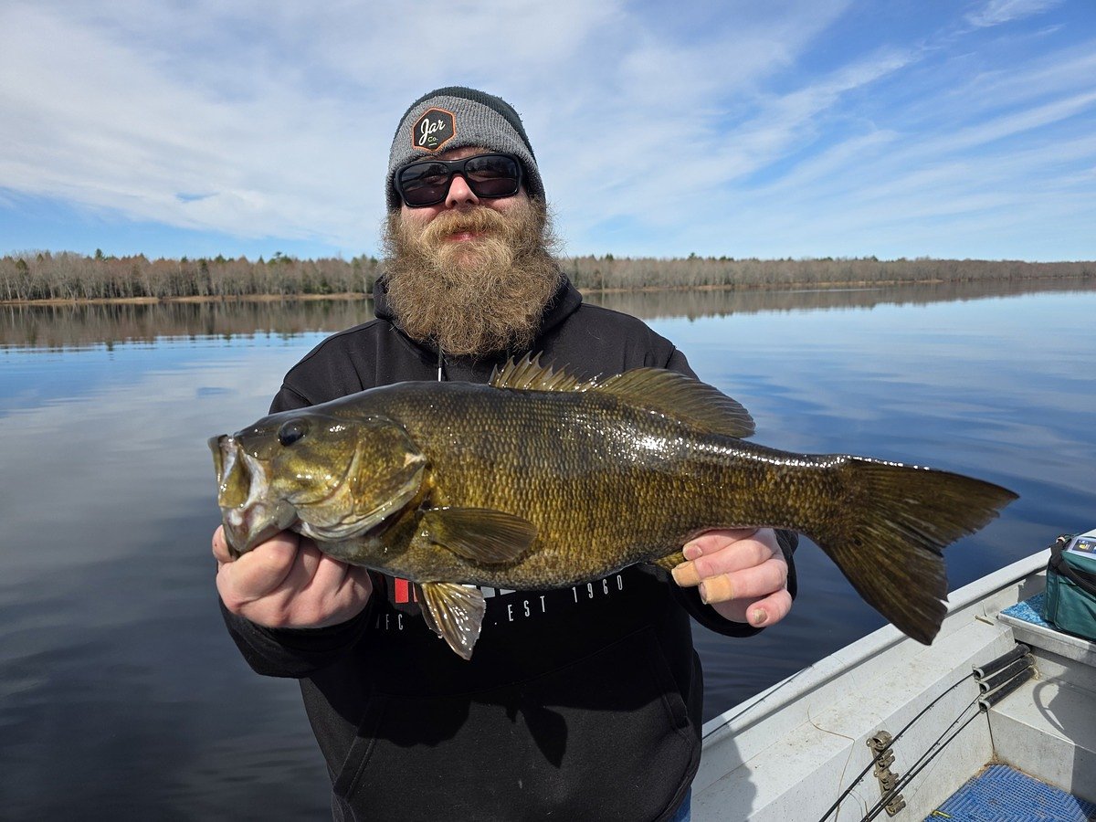 A disabled veteran was violently sick. The next day, he kept landing big bass.