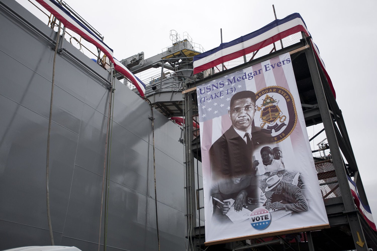 Jackson City Council fights proposal to remove Medgar Evers name from Navy vessel