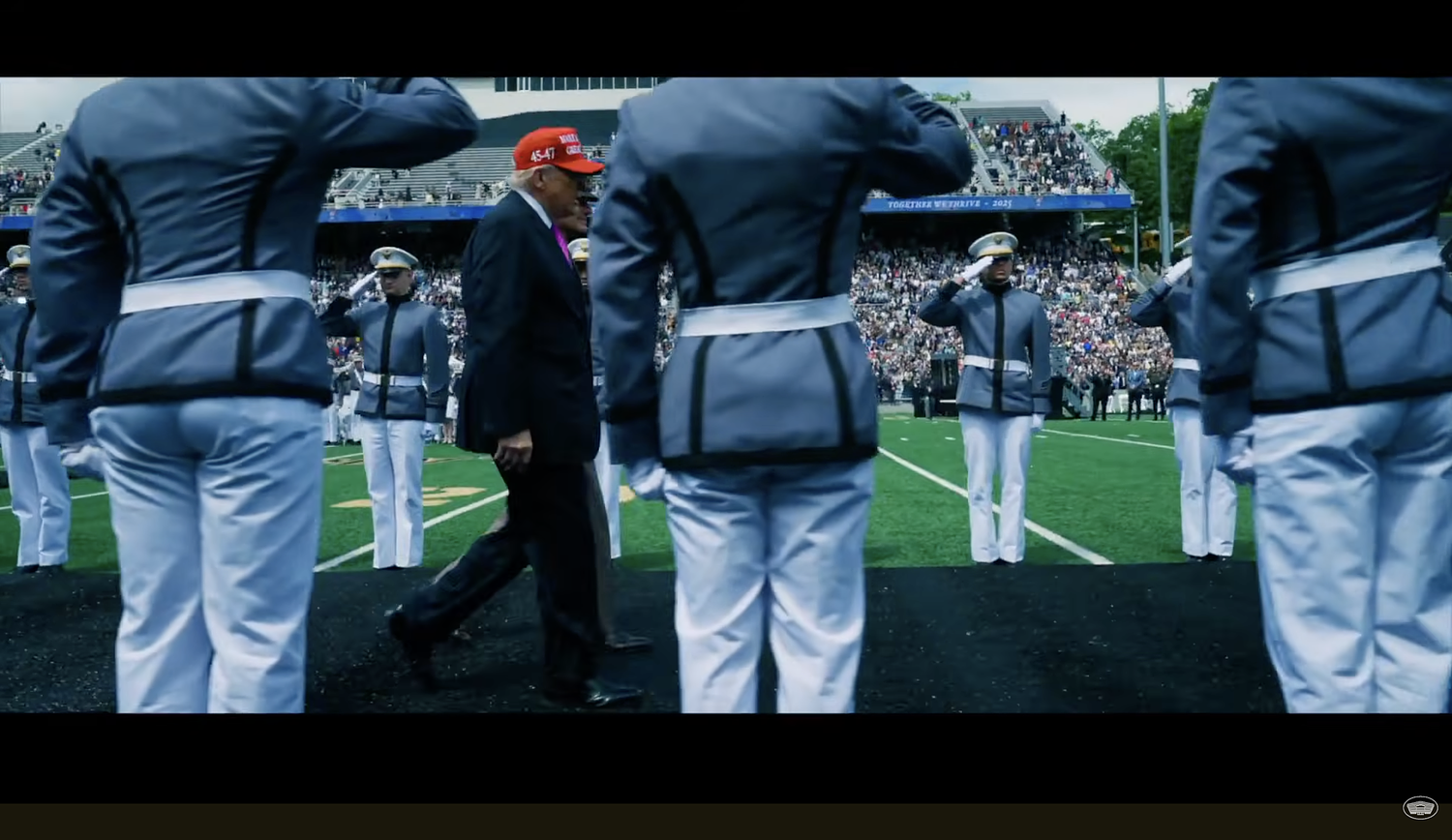 'We will hunt you down,' Trump says in pre-movie ad that stunned Portland theatergoers