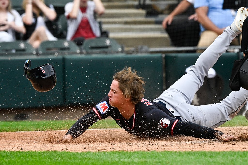 Guardians survive ninth-inning collapse, avoid sweep behind Kahlil Watson’s 3 RBI in 4-3 win against White Sox
