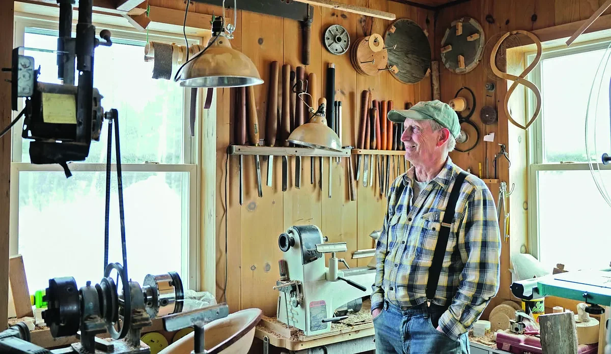 Isle au Haut woodworker marks 50 years as an island craftsman