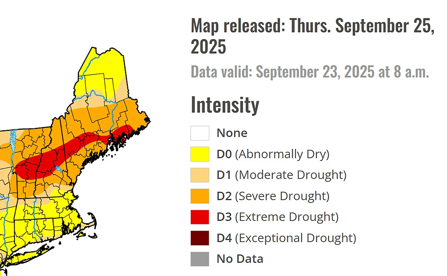 Extreme drought conditions worsen in Twin States