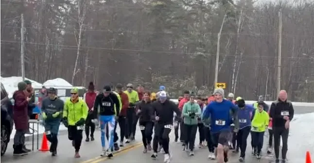 Matt Seitz wins final race of Monadnock Milers' Winter Chiller Series