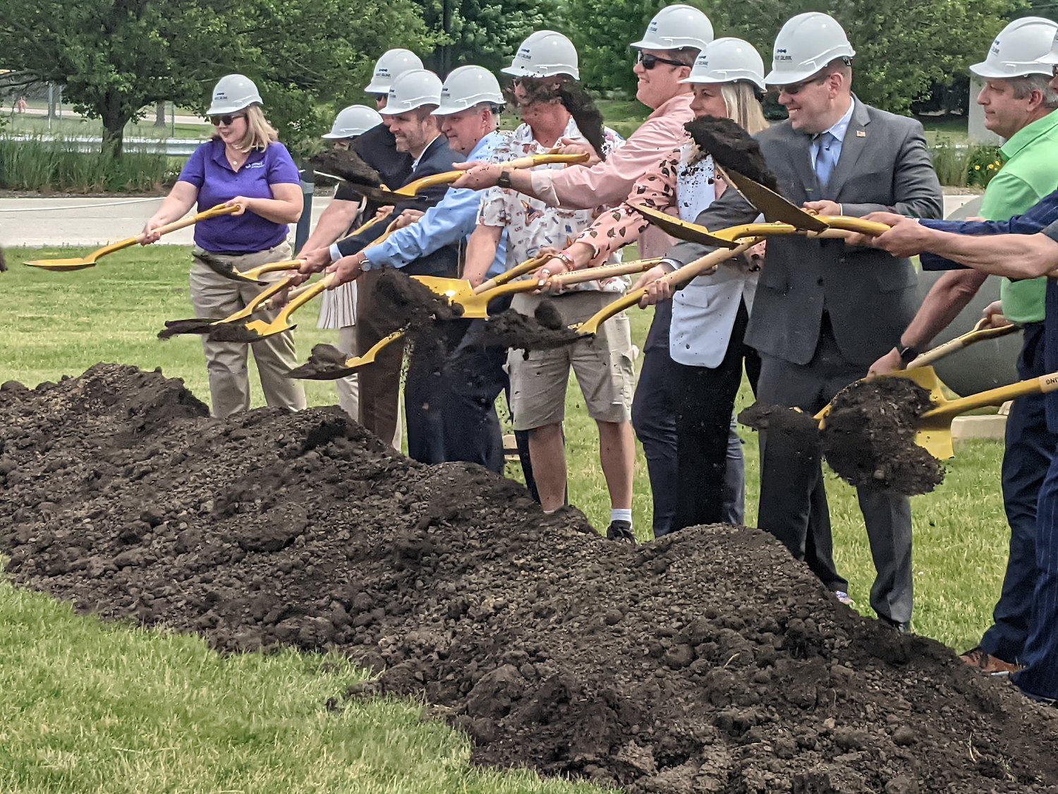 Groundbreaking held for Kendall County Lake Michigan water project