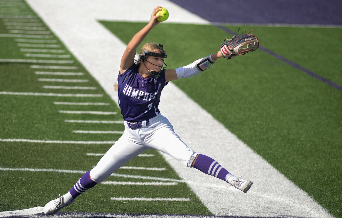 Umpire error led Hampden softball’s walkoff win to be replayed starting in 8th inning
