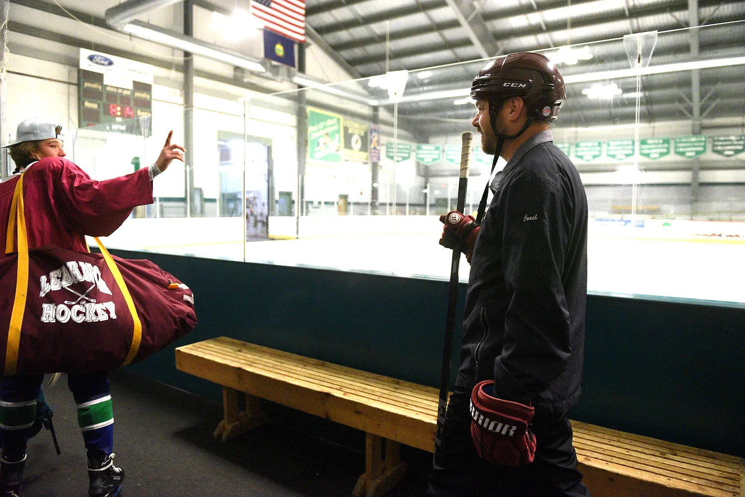 Lebanon High boys hockey team has new head coach