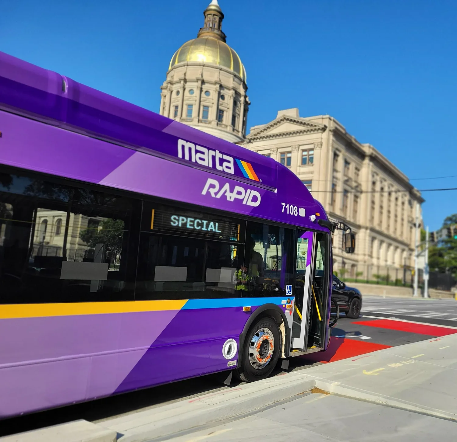 MARTA to launch first bus rapid transit line connecting Downtown to Beltline Southside Trail on April 18