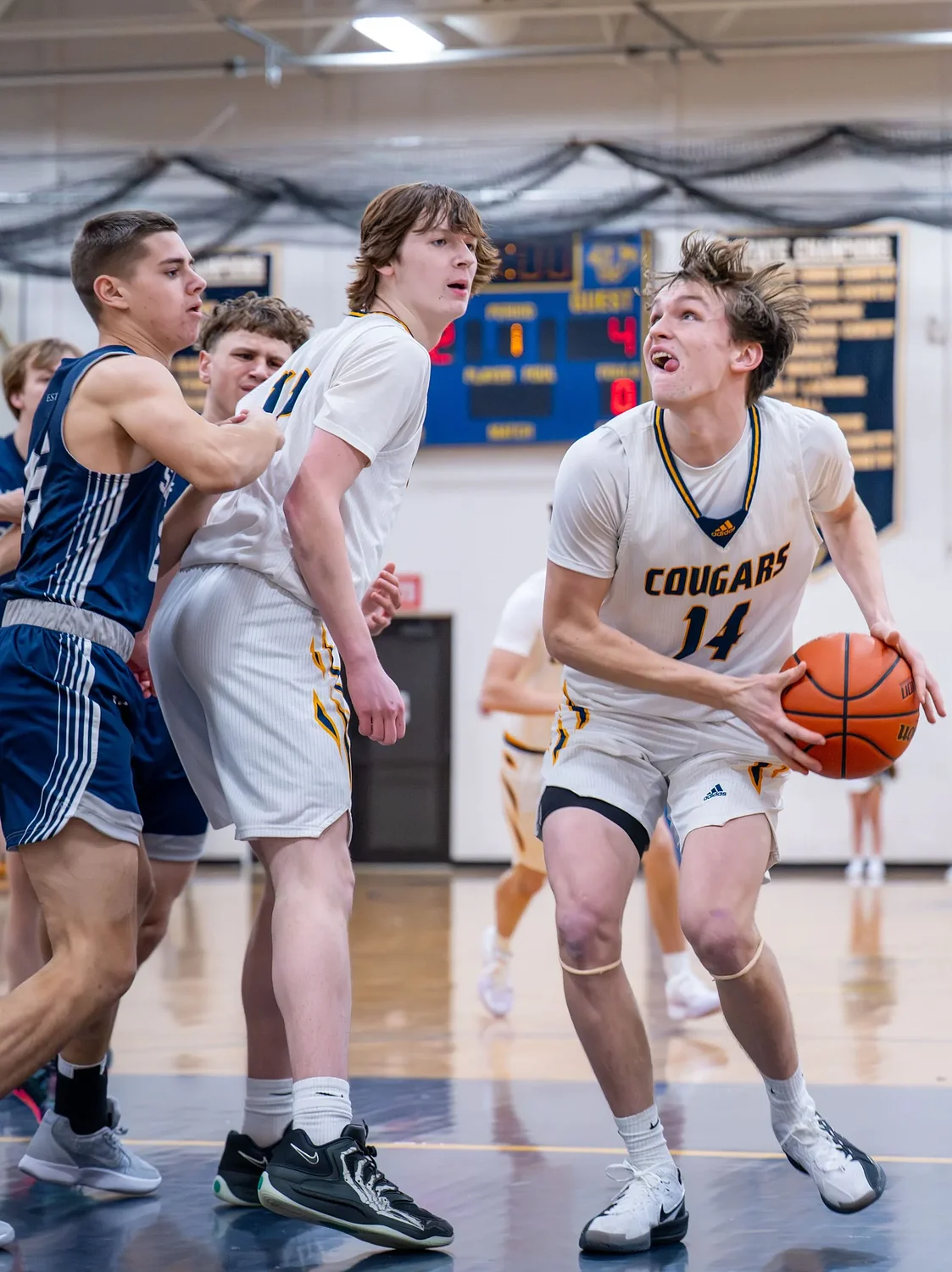 ConVal boys' basketball team shows promise despite slow start