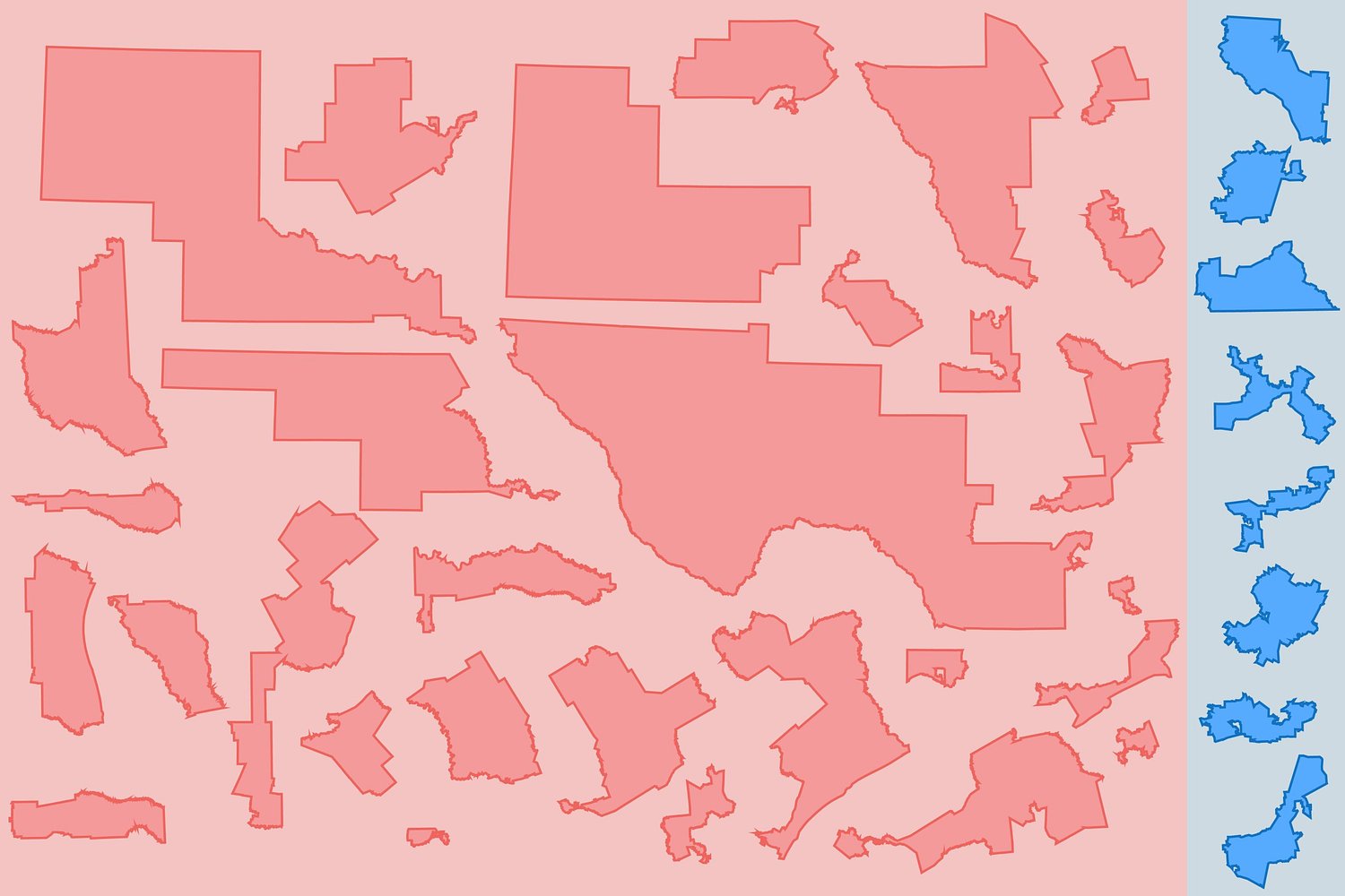 Texas’ new congressional maps are in the middle of a legal battle. See how your district could look in 2026.