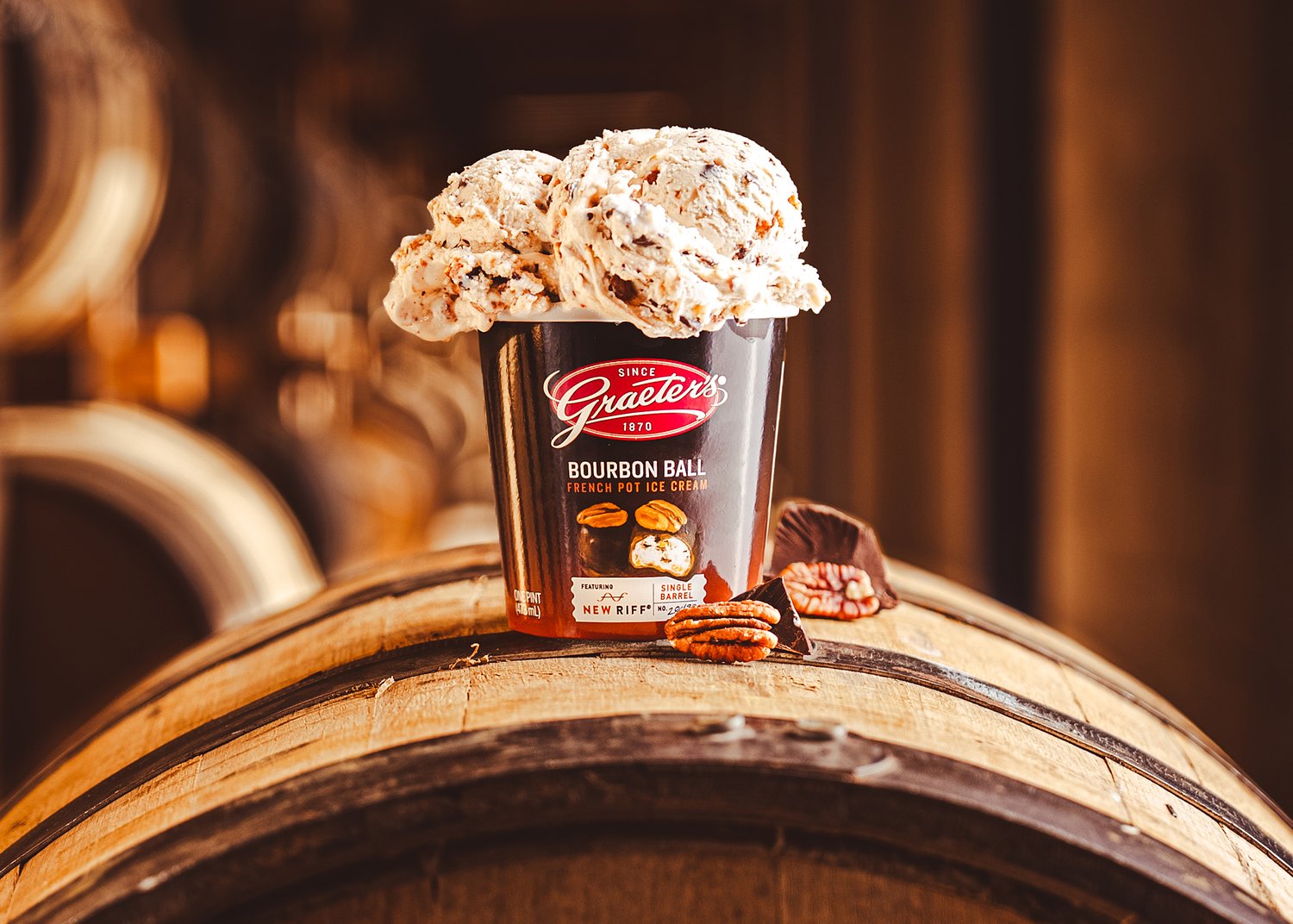 Graeter's, New Riff Distilling collaborate for new ice cream flavor