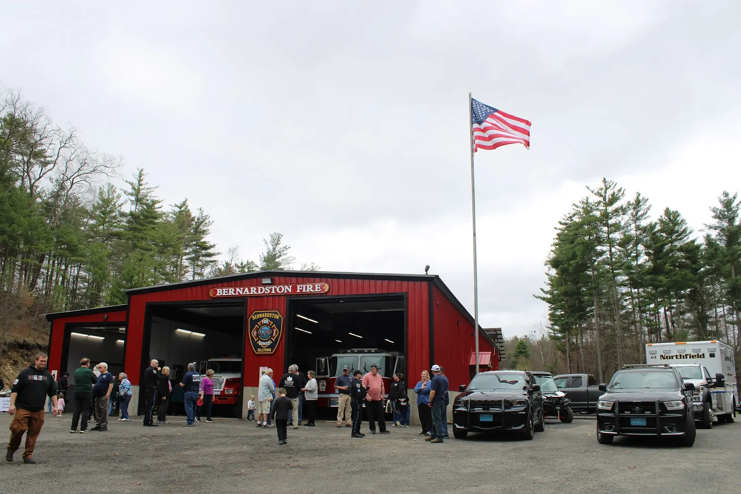 Showcasing 'what teamwork can do': Bernardston celebrates new Fire Station with open house
