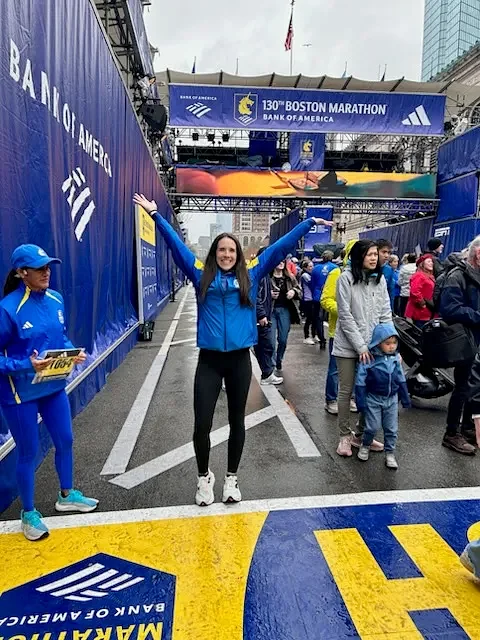 Boston Marathon runner Krystal Buckley inspires with impressive finish