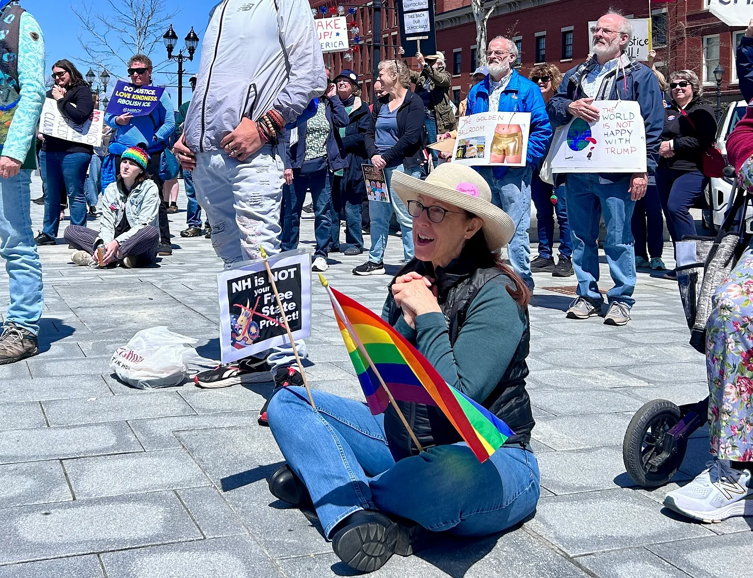 May Day rally draws hundreds to downtown Concord