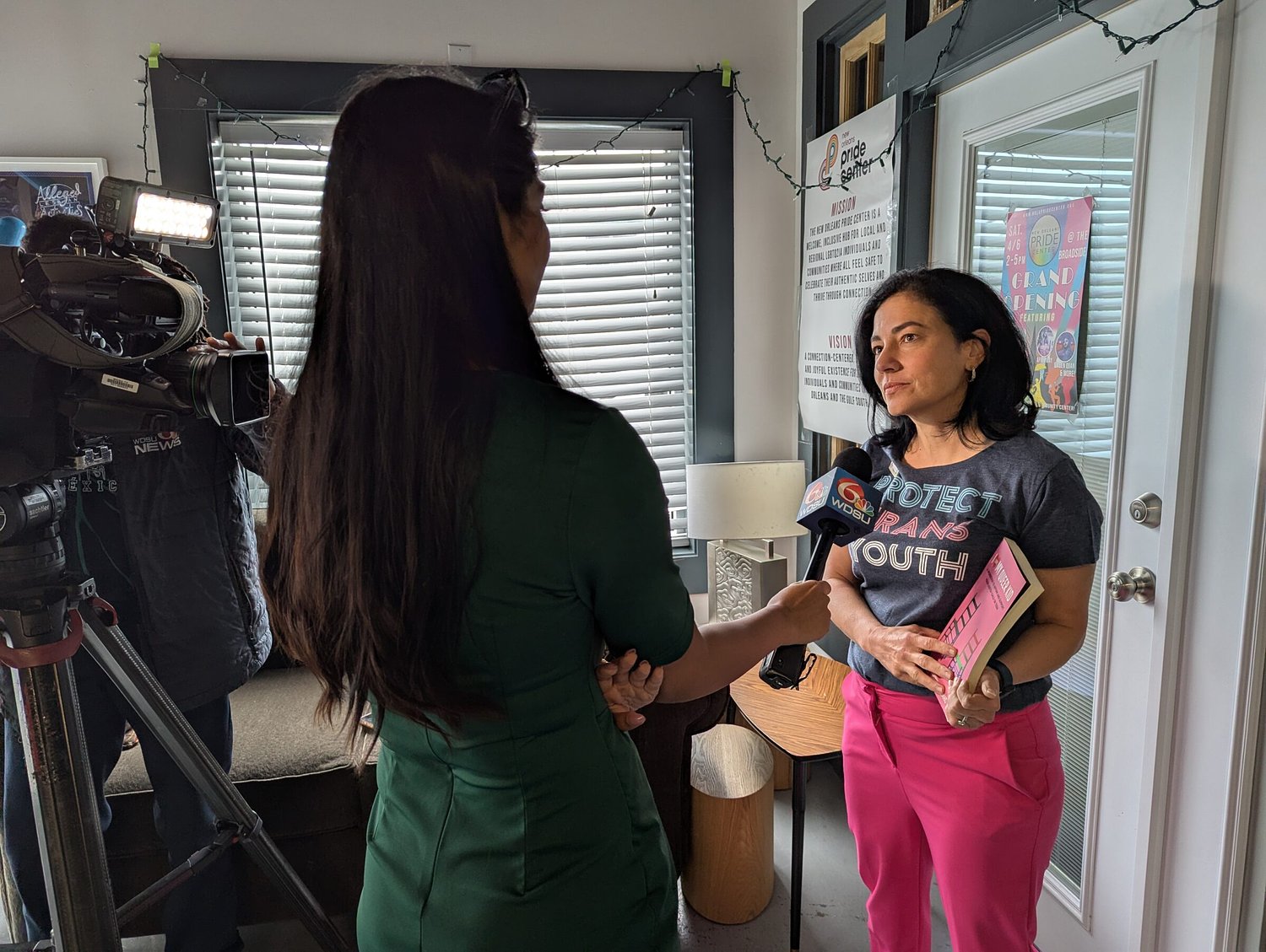 Transgender residents and their supporters gather at New Orleans Pride Center for Trans Day of Visibility