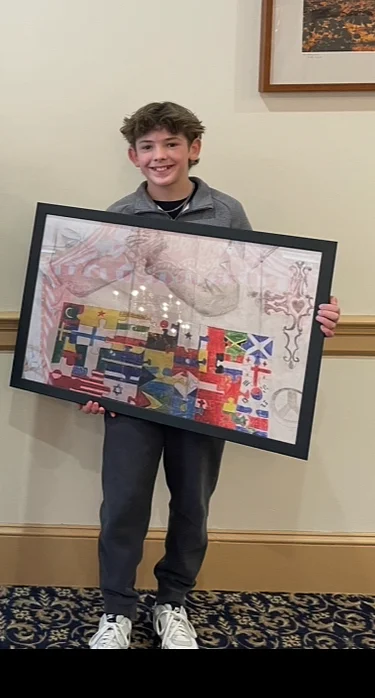 Jaffrey-Rindge student's peace poster advances to international competition