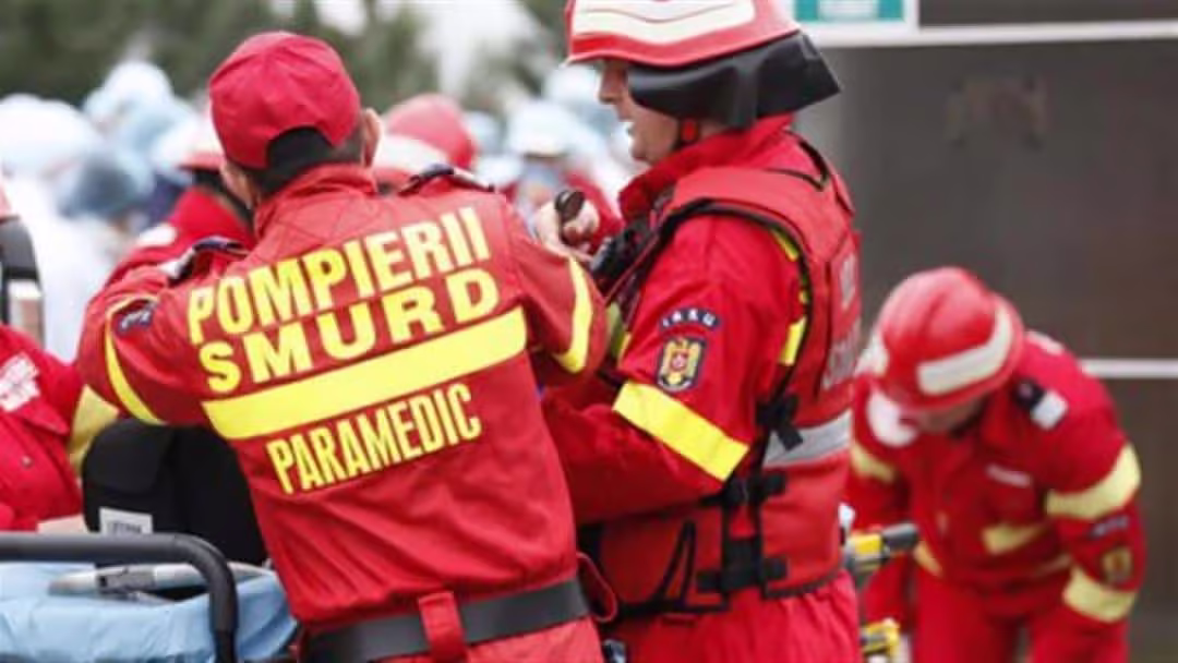 Accident grav la ieșirea din Brădeni: o persoană resuscitată la fața locului / update