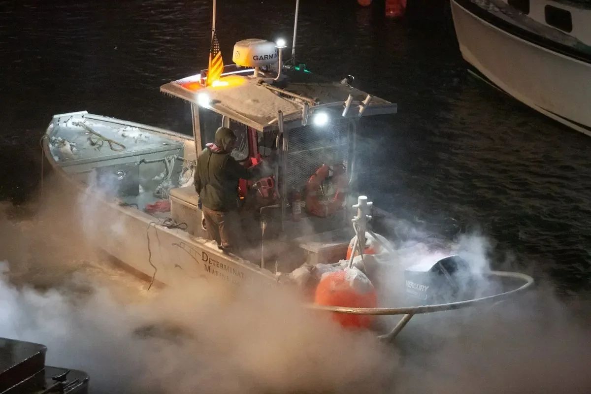 Firefighters knock down three-alarm blaze in Portland’s Old Port