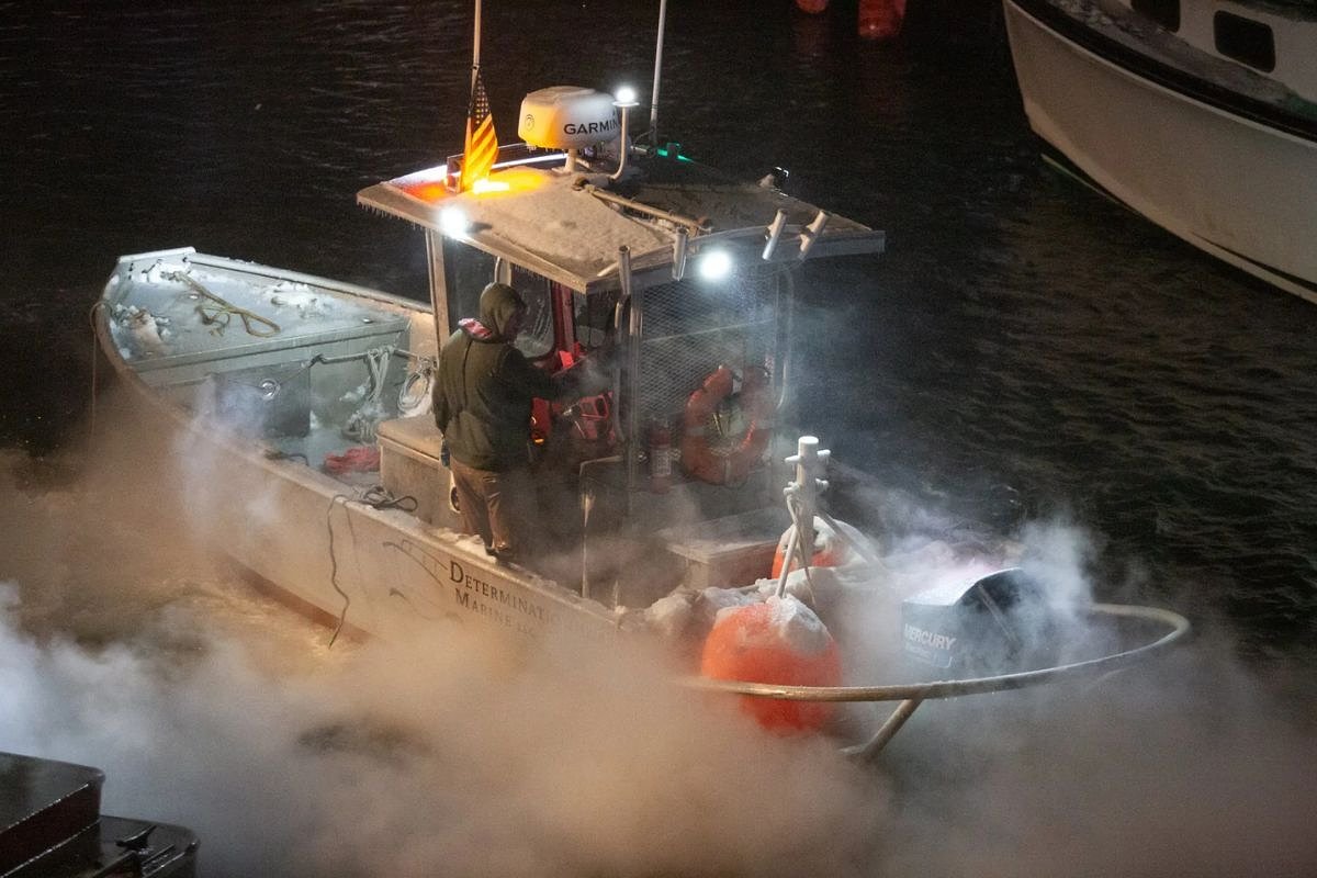 Firefighters knock down three-alarm blaze in Portland’s Old Port