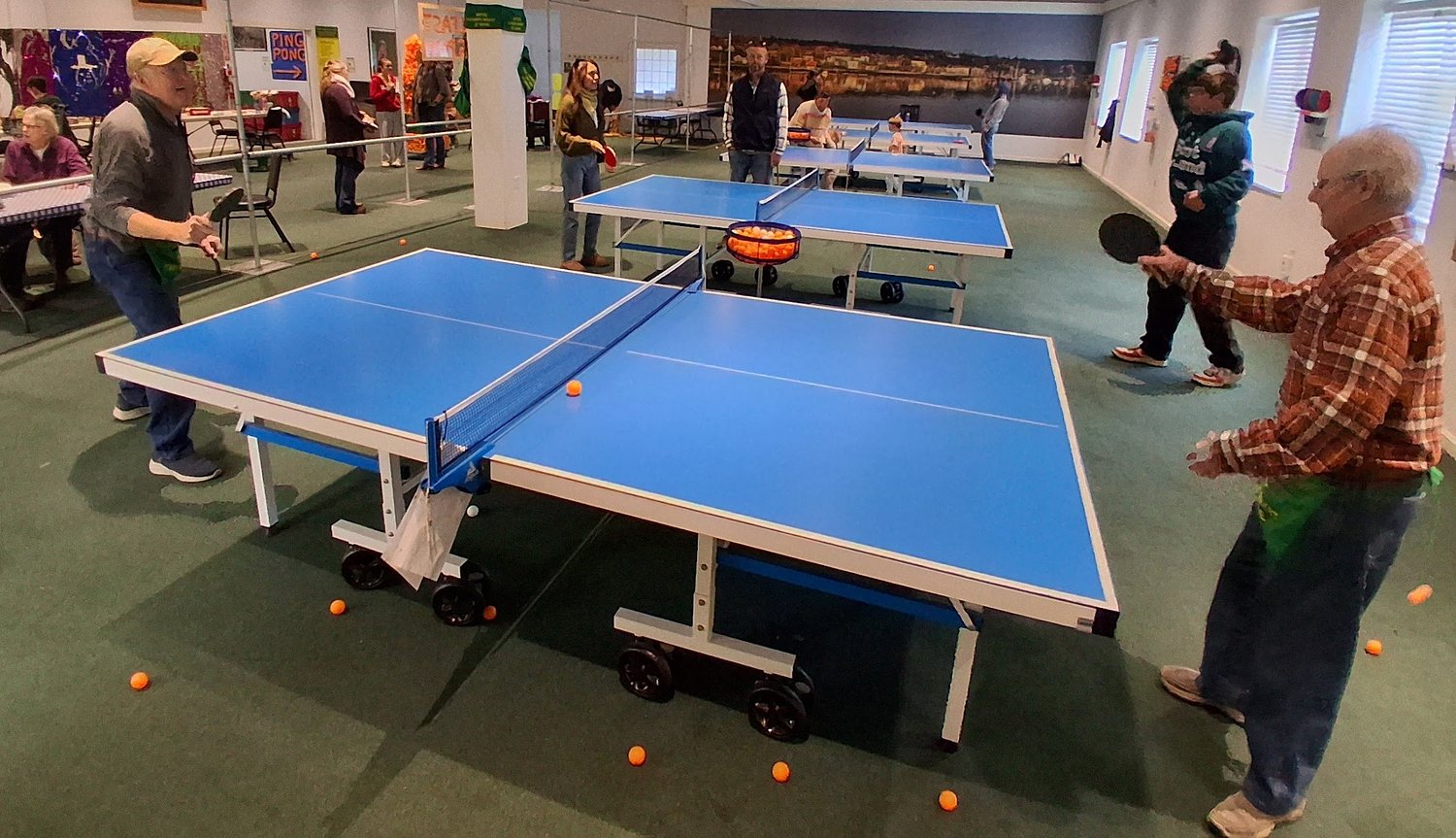 Ping pong for Parkinson's