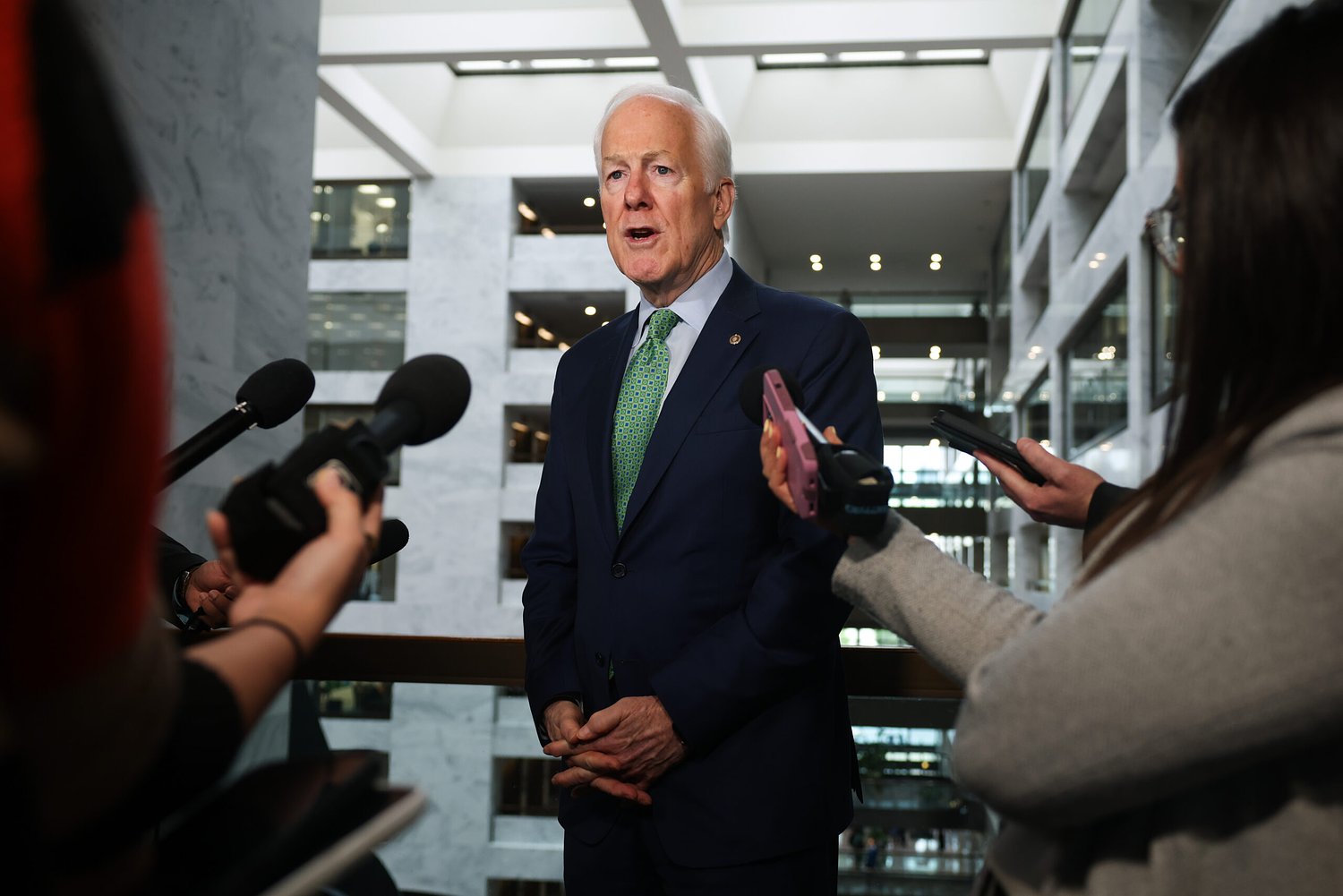 Trump hints at supporting Cornyn