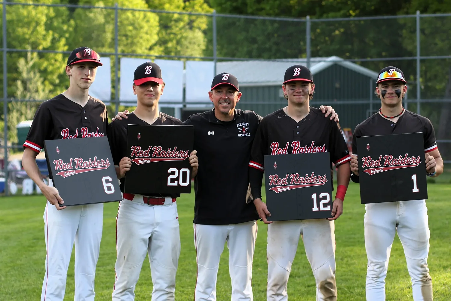 Belmont seniors celebrate special night with no-hitter and heartfelt tributes