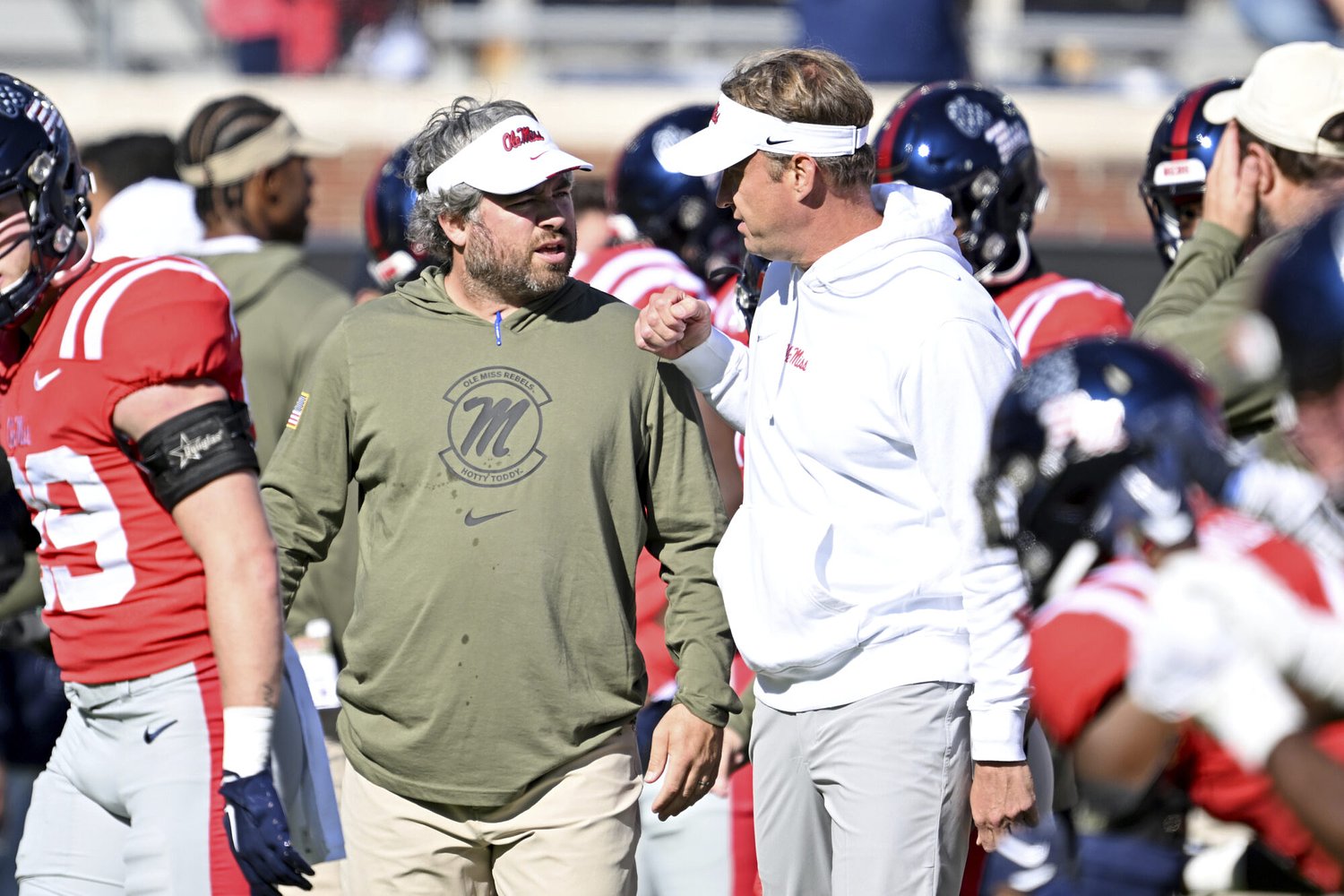 Ole Miss promotes defensive coordinator Pete Golding to head coach, succeeding Lane Kiffin