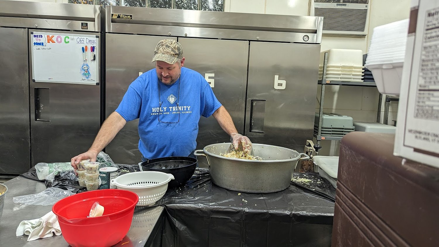 Joliet East-side Knights pause fish fry right before Lent due to Alaskan cod shortage