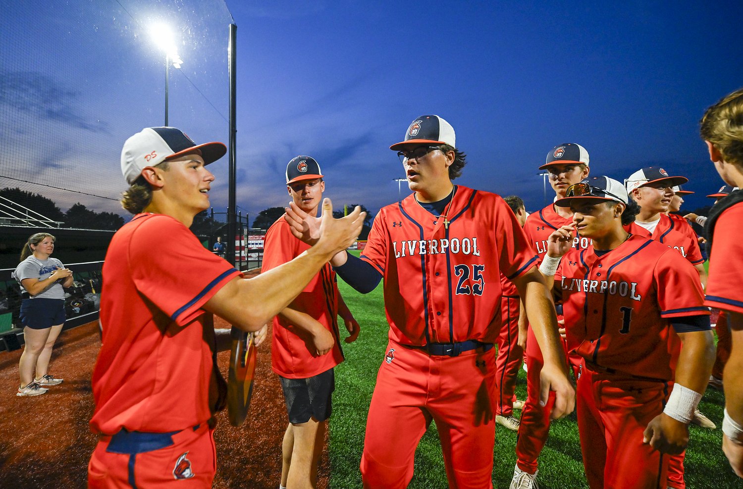 Liverpool shakes off underdog tag, plays best baseball ‘at the right time’ to advance to state final
