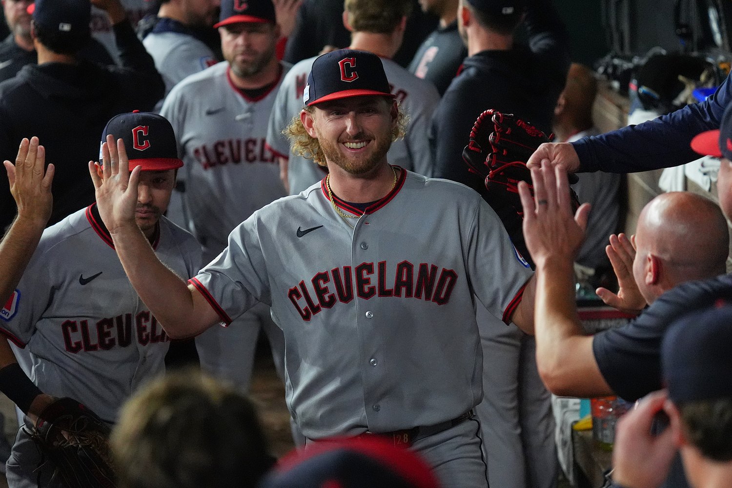 All it took for the Guardians’ Tanner Bibee to get a win was for two worlds to align