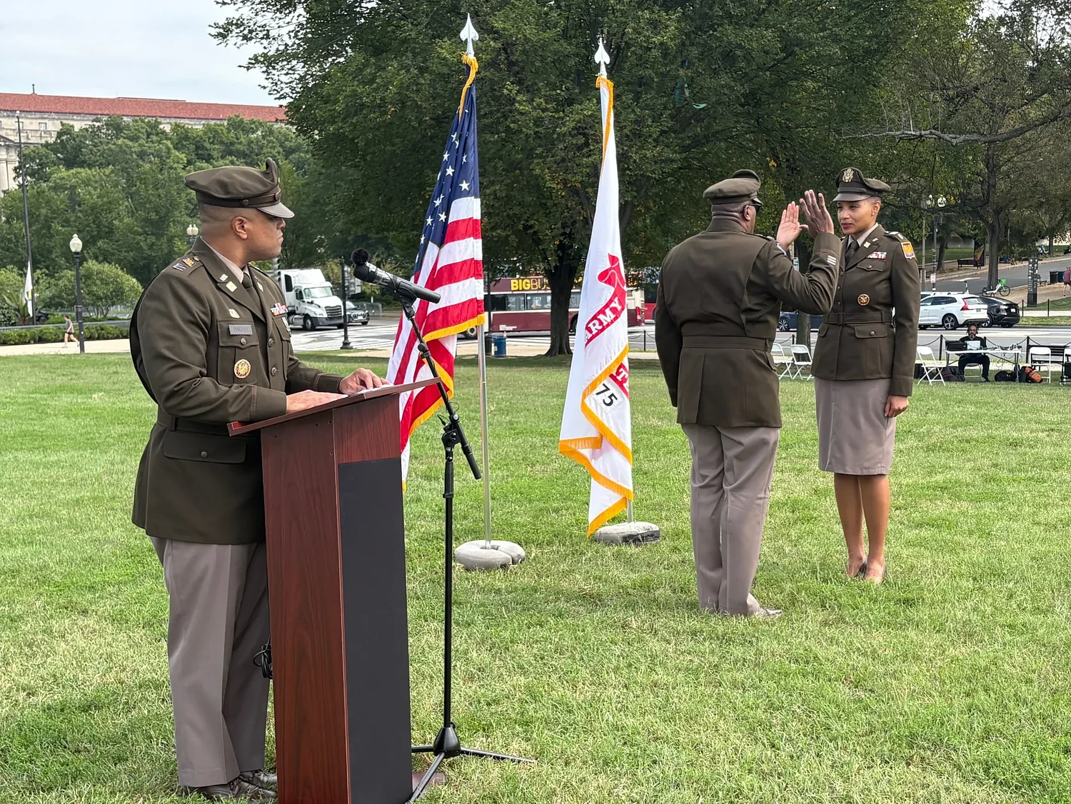 Army Maj. Bianca Ross celebrates promotion, urges Black women in uniform to be ‘unstoppable’