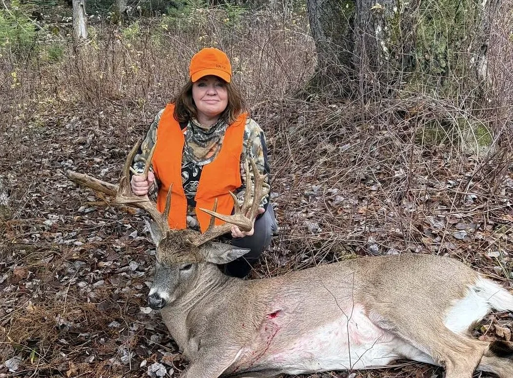 This was the biggest deer shot in the Maine Women Hunters contest