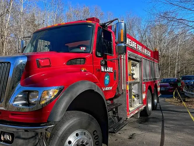 Family dog dies in house fire in Weare