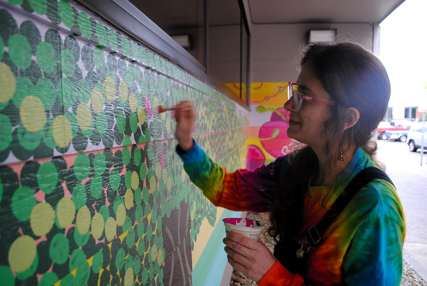 Eugene’s newest mural is a class act — literally