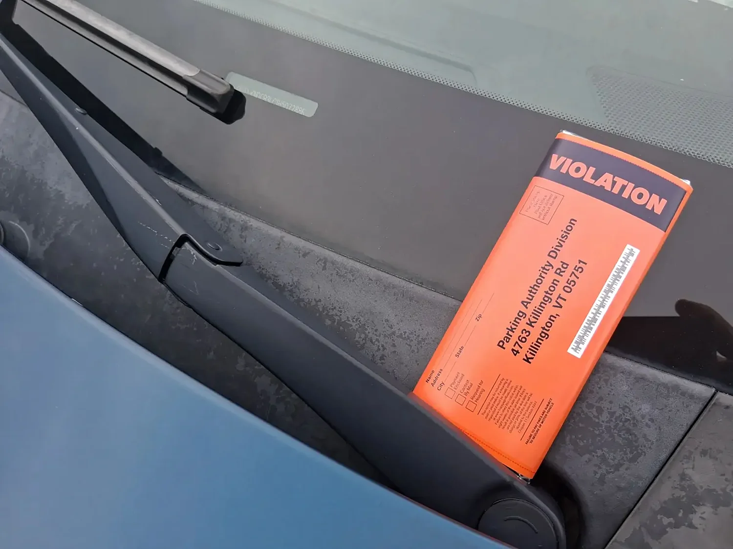 A parking ‘dragnet’ turns out to be a sweet surprise