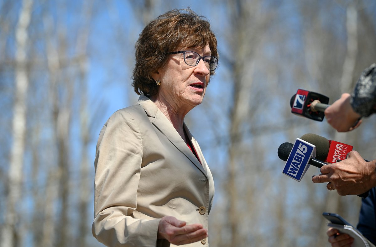 Fact-checking Maine’s deluge of ads on Susan Collins ahead of the 2026 election