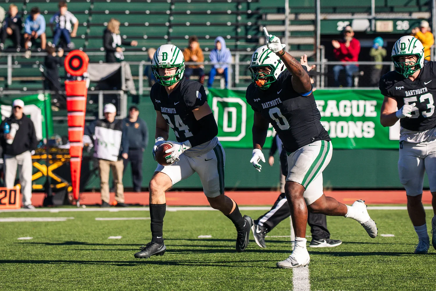 Ivy League football: Big Green’s home record improves to 4-0 with victory over Princeton